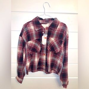 Cropped flannel